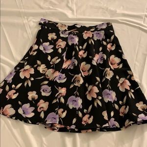 Flowery skirt